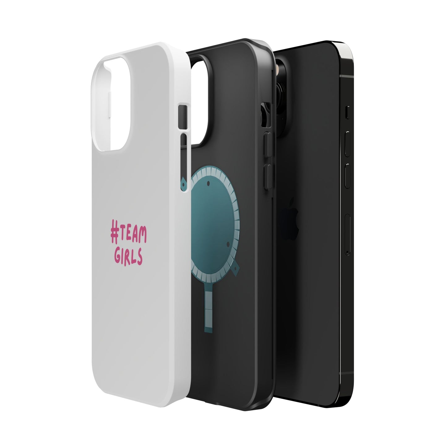 Premium "#Team Girls" Magnetic Impact-Resistant Phone Case