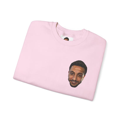 NasDas Sweatshirt – Minimal Portrait Crewneck
