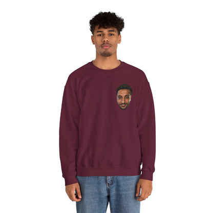 NasDas Sweatshirt – Minimal Portrait Crewneck