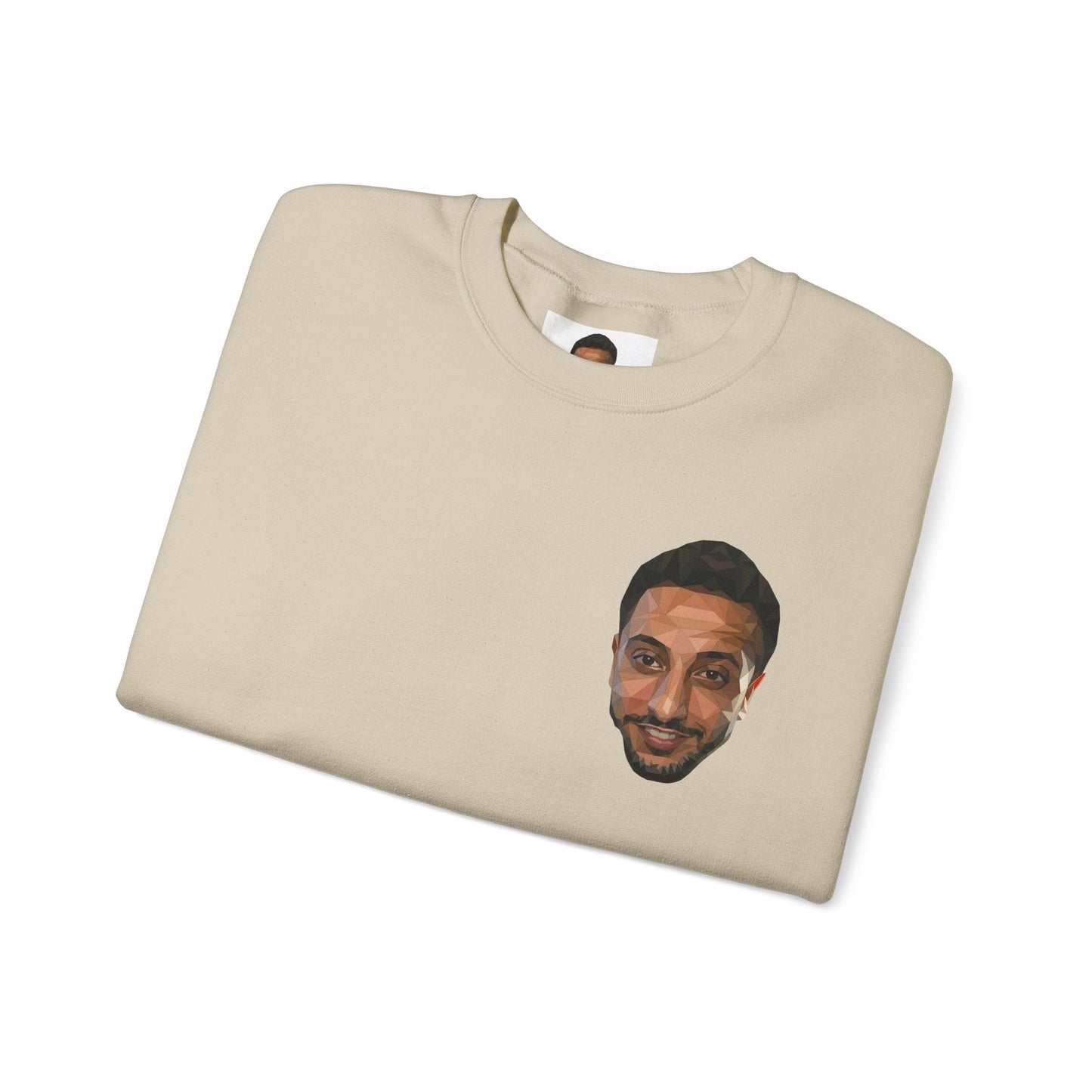 NasDas Sweatshirt – Minimal Portrait Crewneck