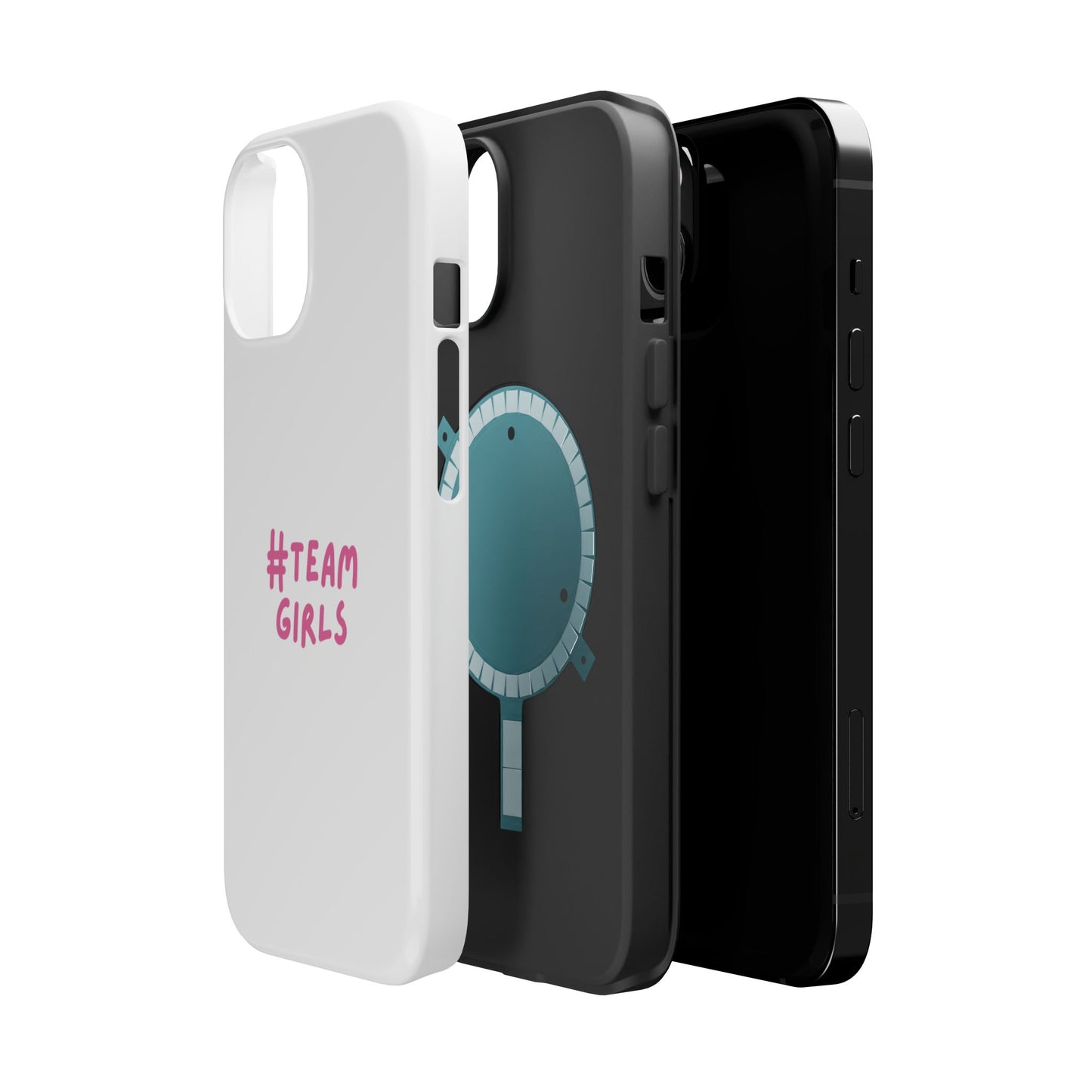 Premium "#Team Girls" Magnetic Impact-Resistant Phone Case