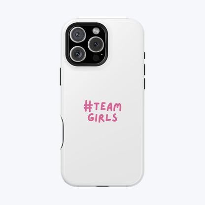Premium "#Team Girls" Magnetic Impact-Resistant Phone Case
