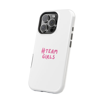 Premium "#Team Girls" Magnetic Impact-Resistant Phone Case