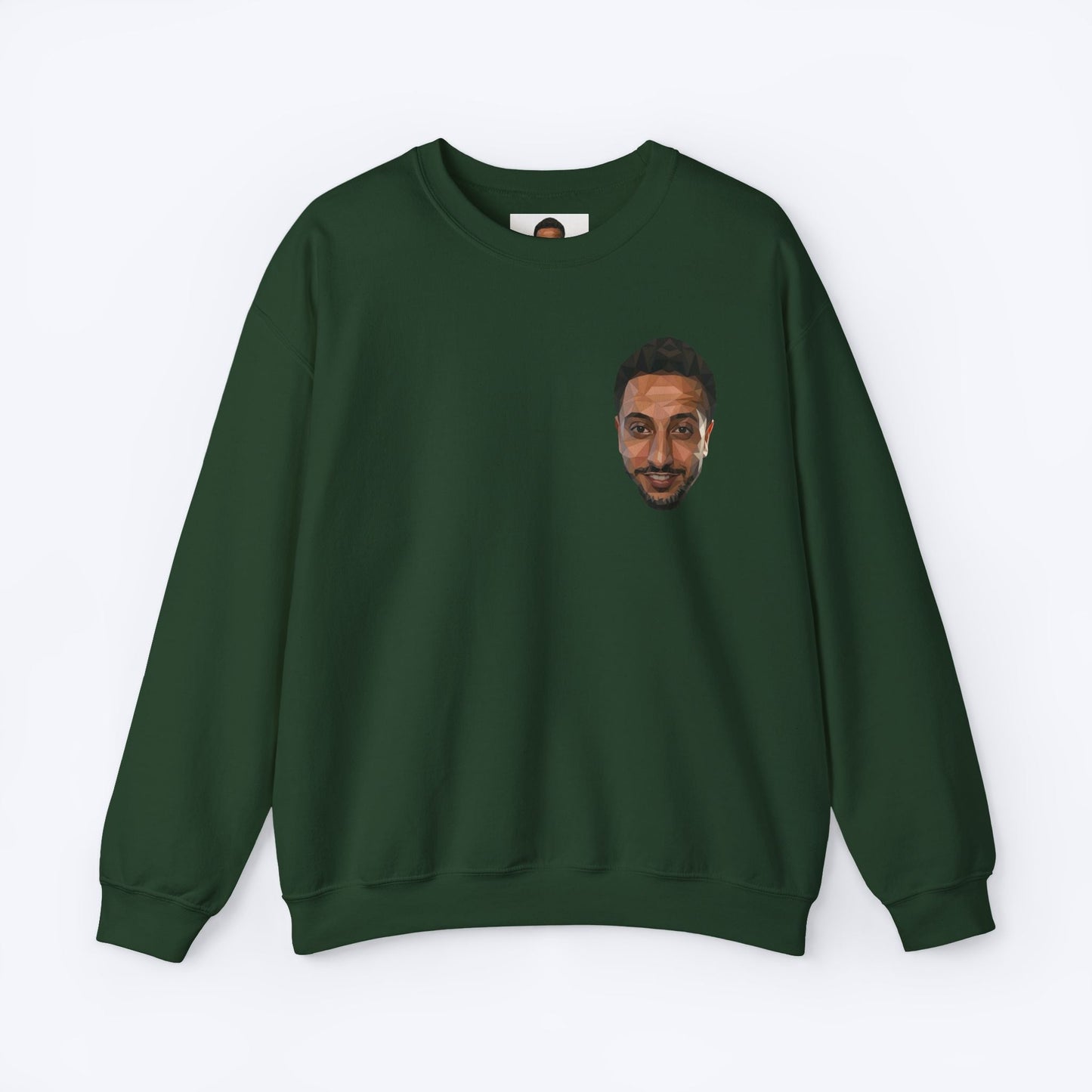NasDas Sweatshirt – Minimal Portrait Crewneck