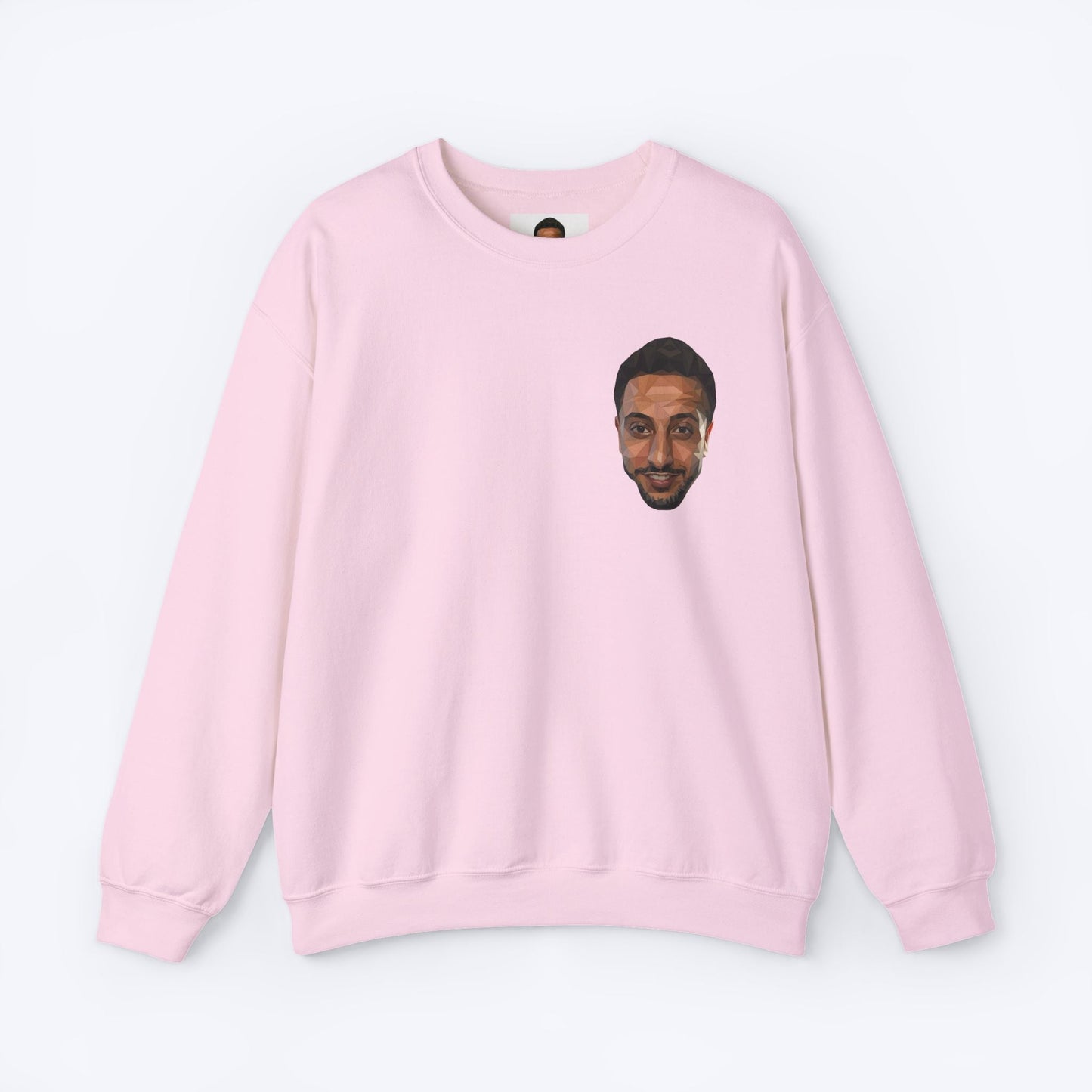 NasDas Sweatshirt – Minimal Portrait Crewneck