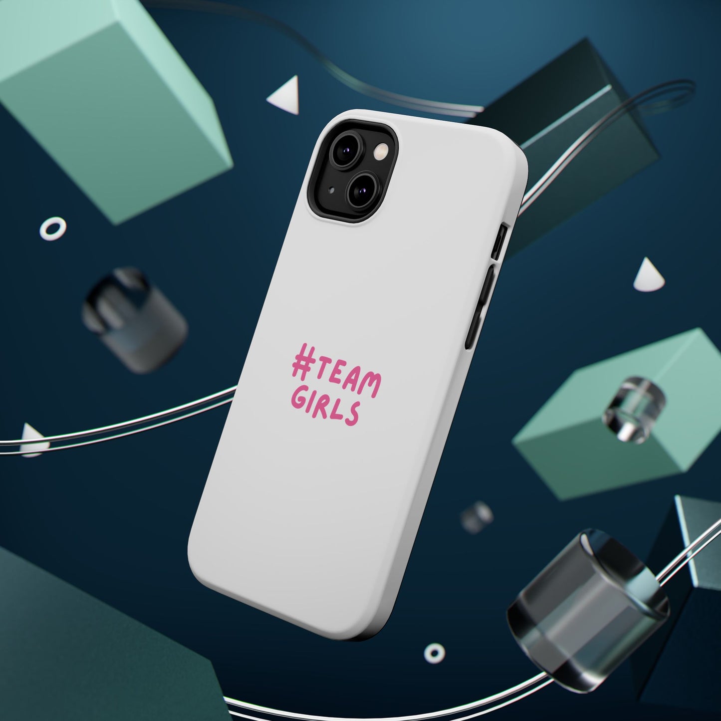 Premium "#Team Girls" Magnetic Impact-Resistant Phone Case