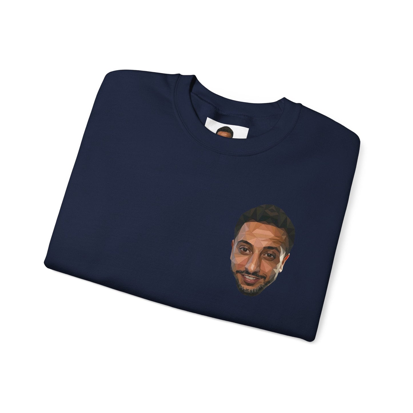 NasDas Sweatshirt – Minimal Portrait Crewneck