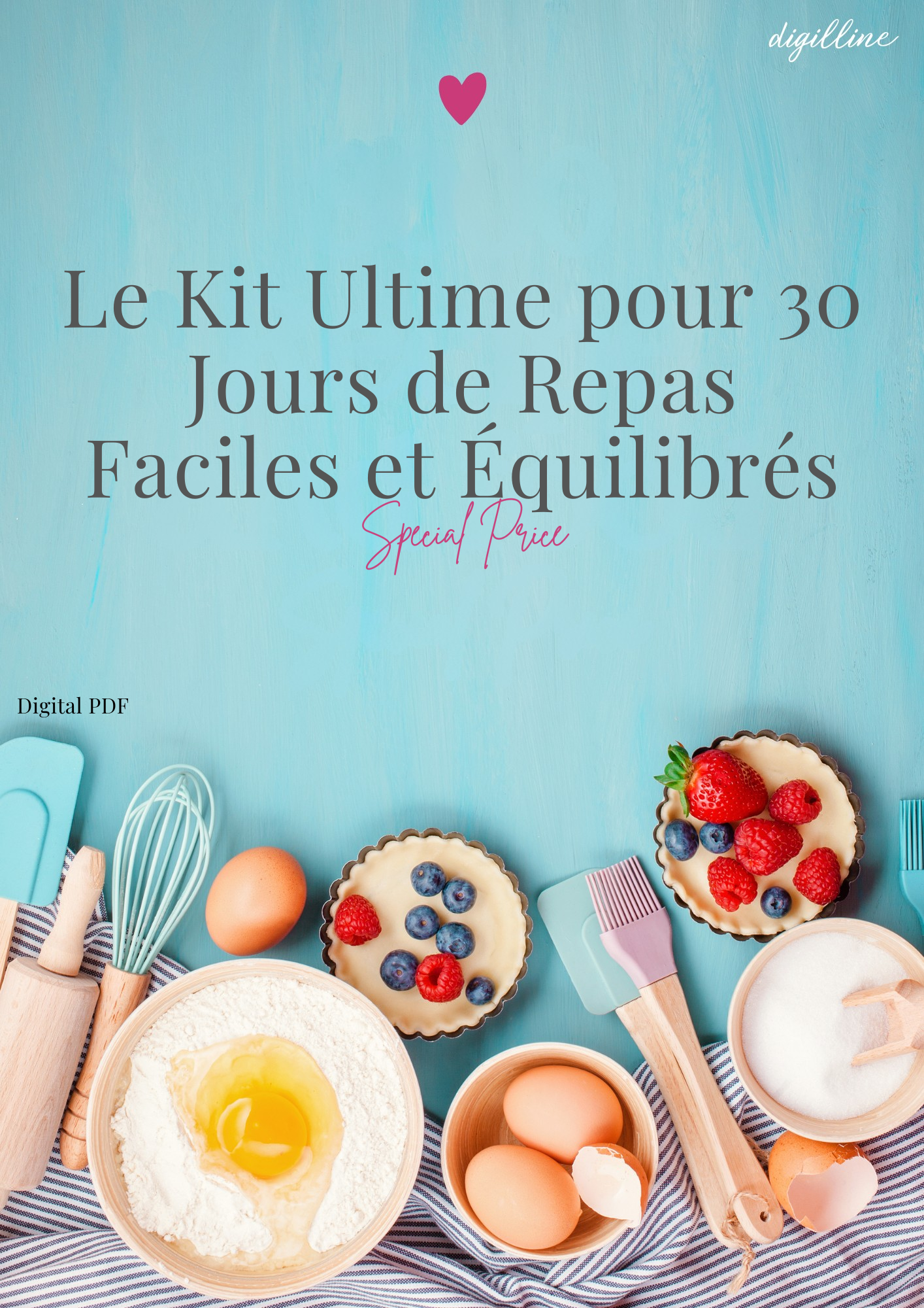 Le Kit Ultime de 30 Jours de Repas + bonus!