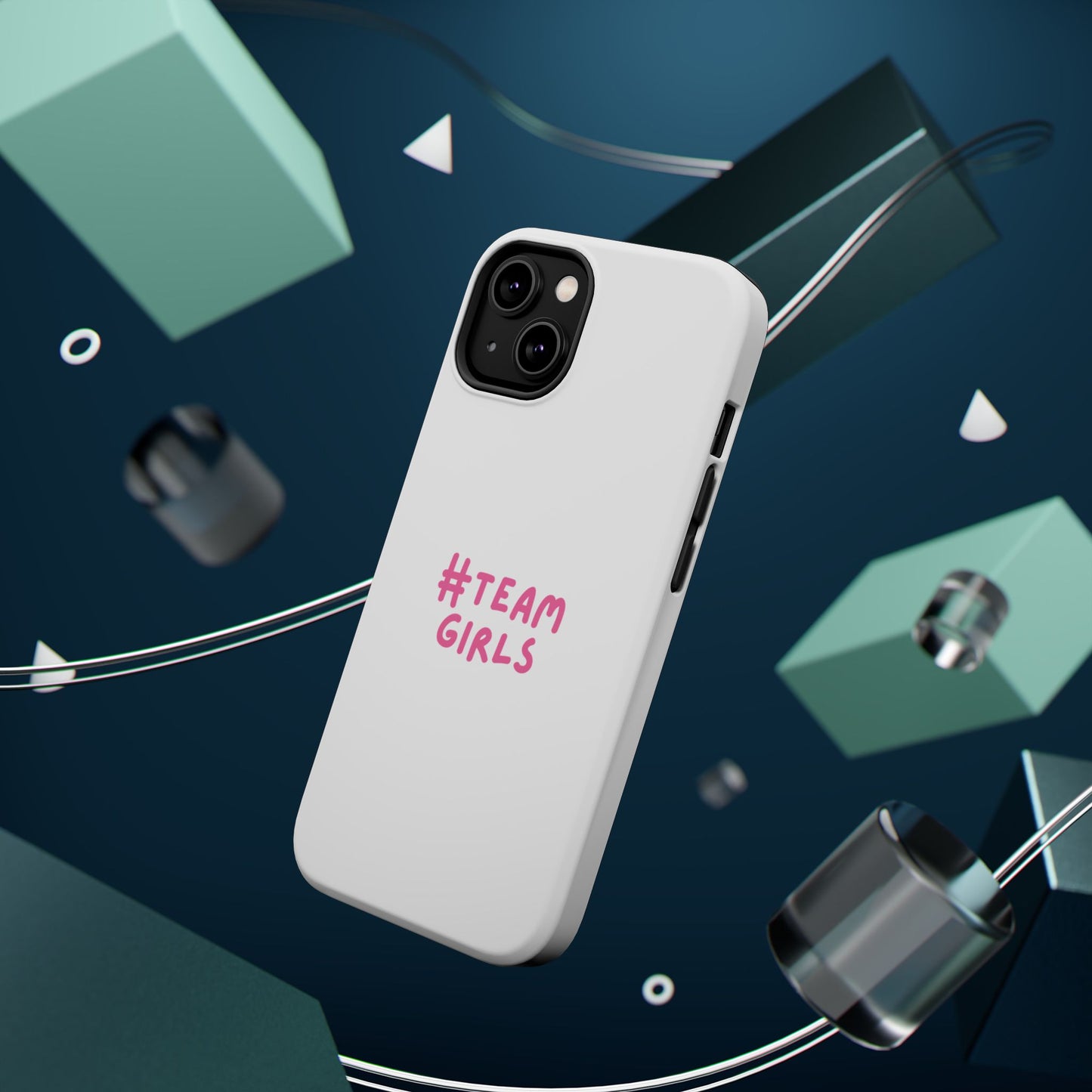 Premium "#Team Girls" Magnetic Impact-Resistant Phone Case