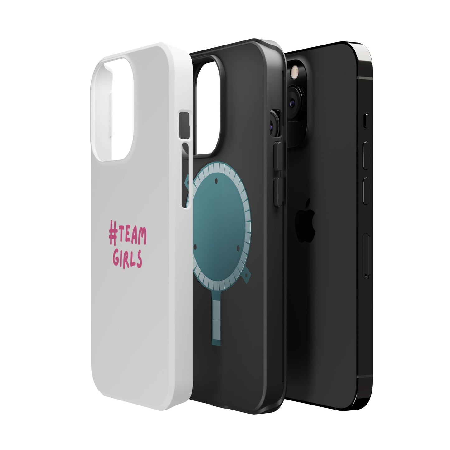Premium "#Team Girls" Magnetic Impact-Resistant Phone Case
