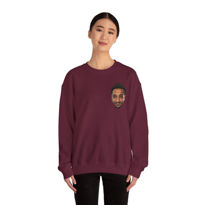 NasDas Sweatshirt – Minimal Portrait Crewneck