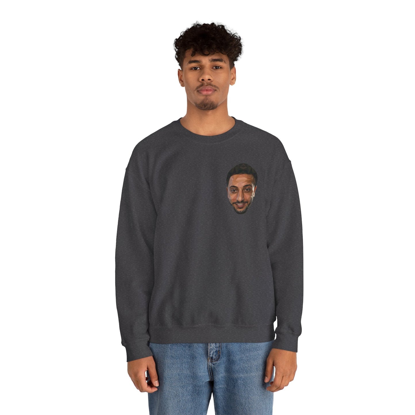 NasDas Sweatshirt – Minimal Portrait Crewneck