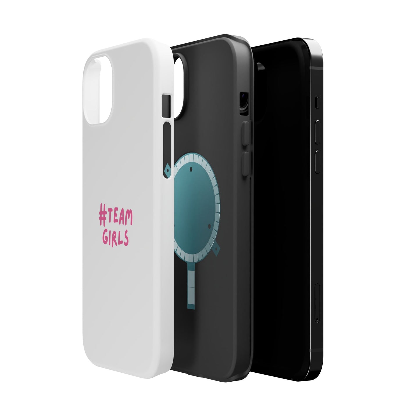 Premium "#Team Girls" Magnetic Impact-Resistant Phone Case