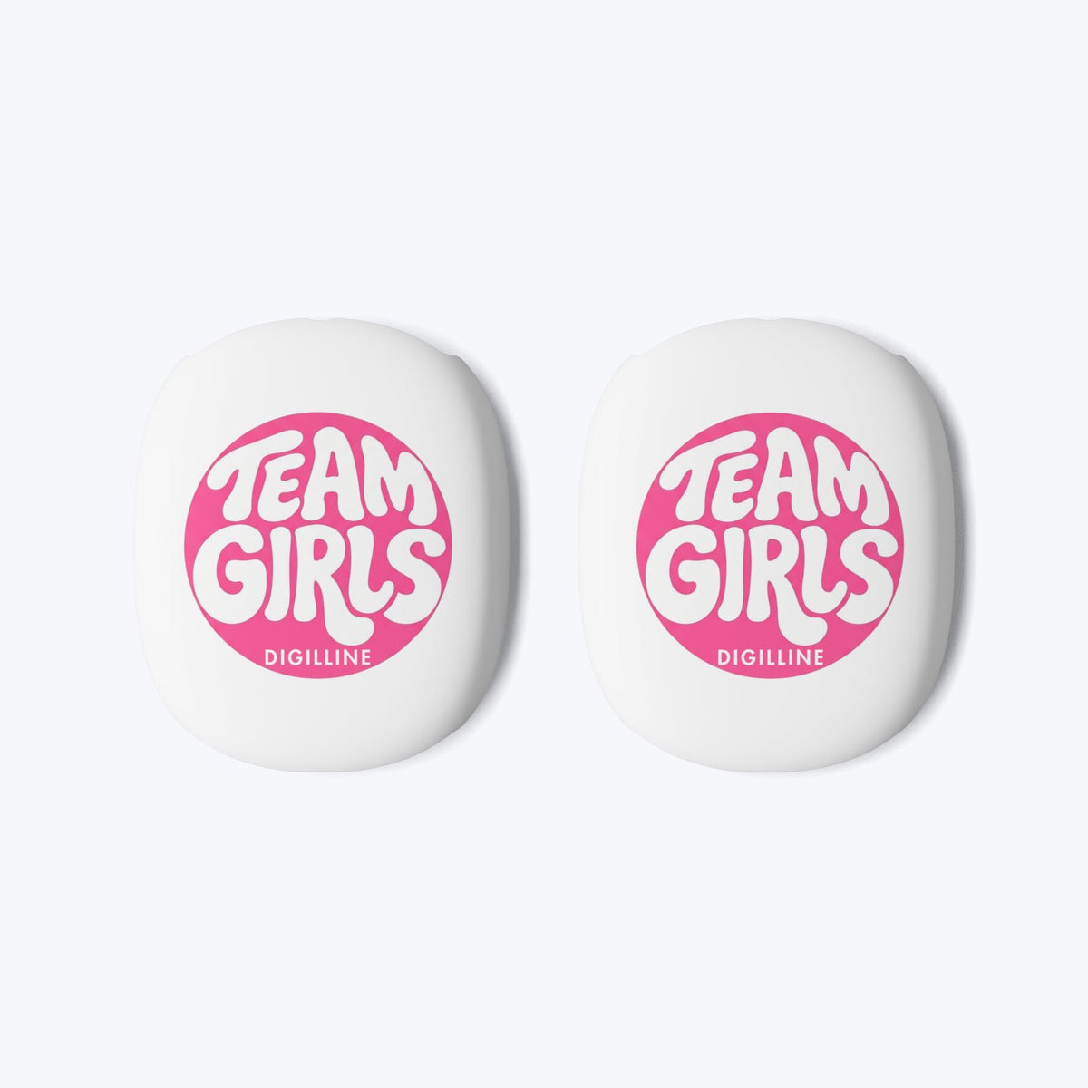 Premium AirPod Max Case — ‘Team Girls’ Pink Logo Protective Covers