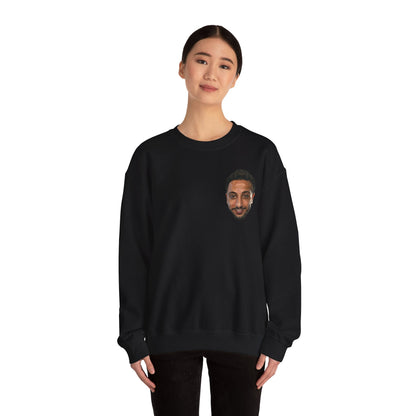 NasDas Sweatshirt – Minimal Portrait Crewneck