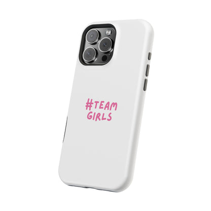 Premium "#Team Girls" Magnetic Impact-Resistant Phone Case