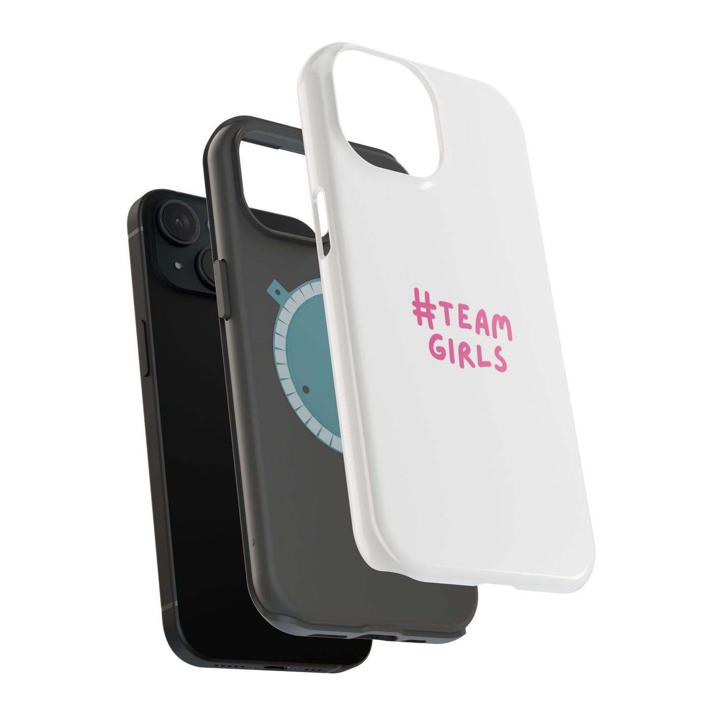 Premium "#Team Girls" Magnetic Impact-Resistant Phone Case