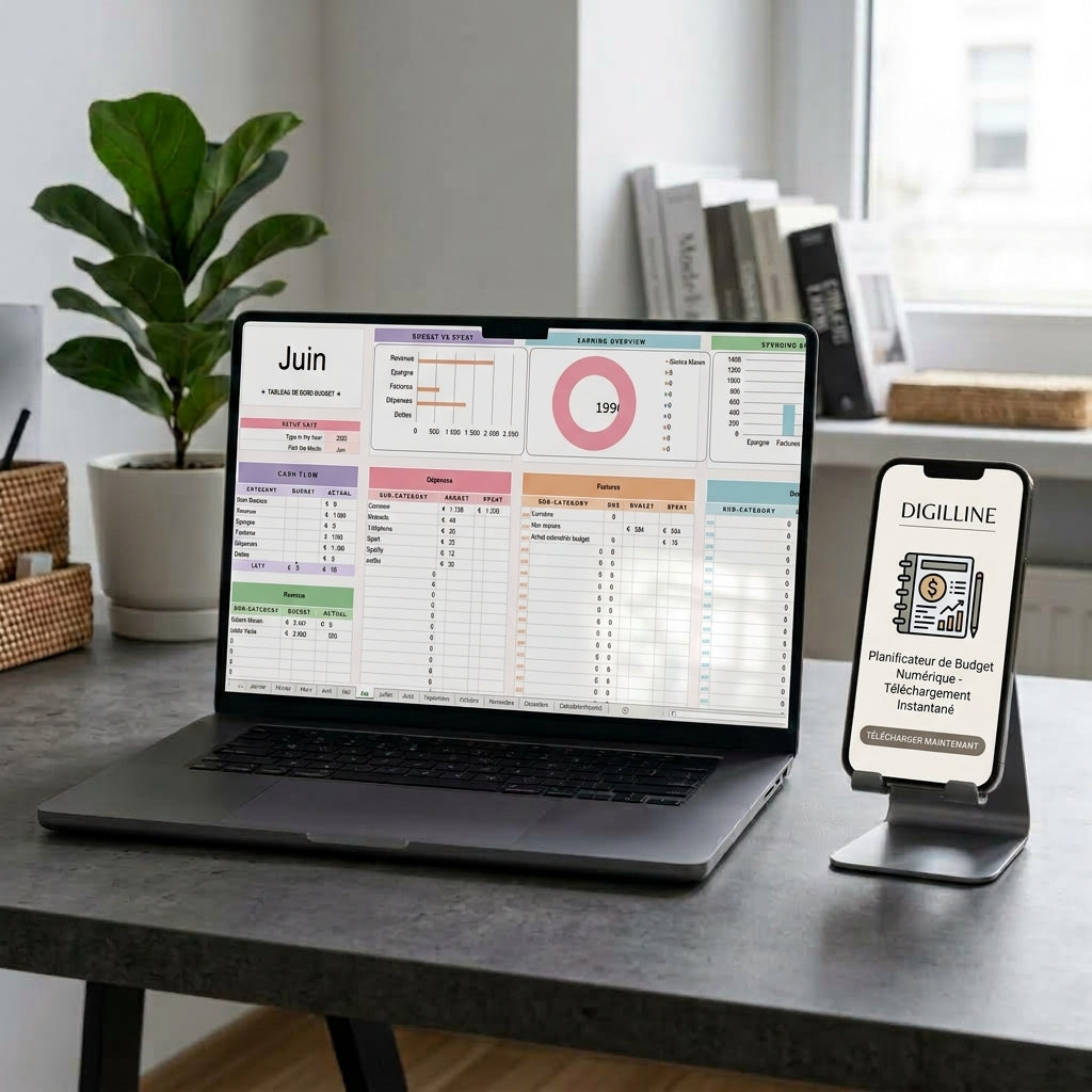 Planificateur Budget Intelligent (Excel/Sheets)