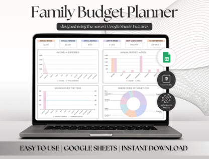 Premium Family Budget Planner 2026 +Gift !!